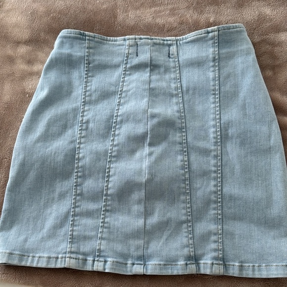 Free People Jean skirt - Picture 2 of 3